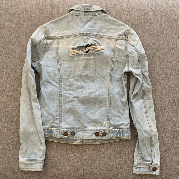 Melville Distressed Jean Jacket - Picture 4 of 6